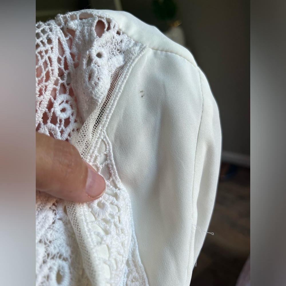 Wrangler NWOT‎ lace long sleeved dress women’s size large - Picture 13 of 14